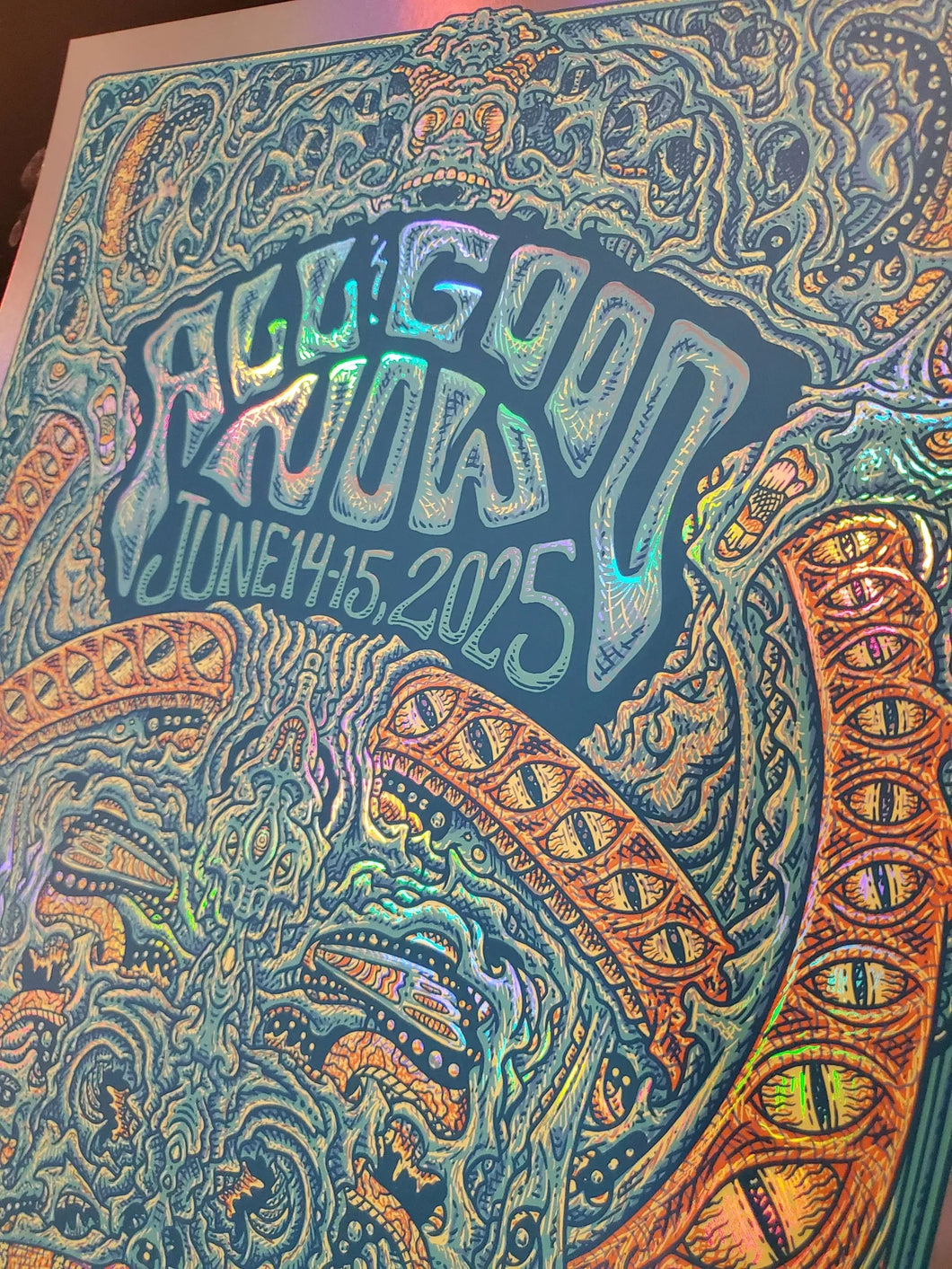 All Good Now 2025 AP Foil poster