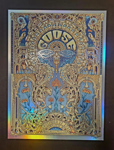 Goose Charlotte, NC 9/27/25 Rainbow Foil AP Poster