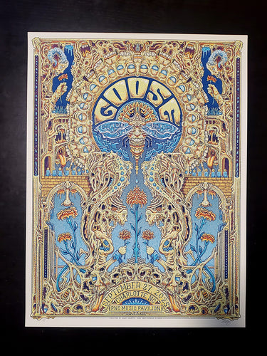 Goose Charlotte, NC 9/27/25 White Wash AP Poster