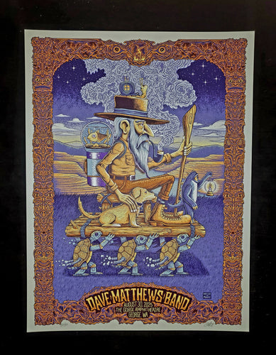 Dave Matthews Band Gorge w/ Mazza Metallic paper