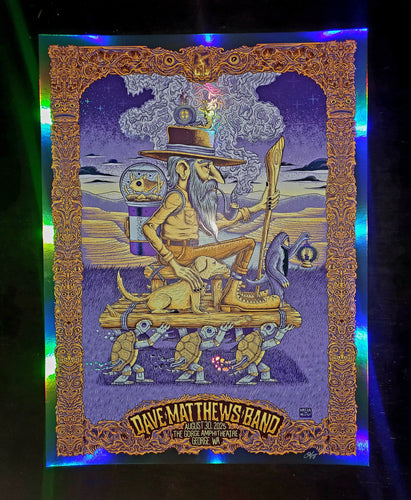 Dave Matthews Band Gorge w/ Mazza Rainbow Foil AP