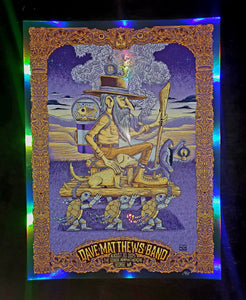 Dave Matthews Band Gorge w/ Mazza Rainbow Foil AP