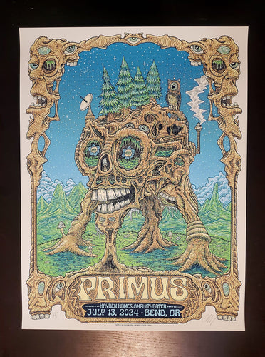 Primus Bend OR 7/13/24 AP poster