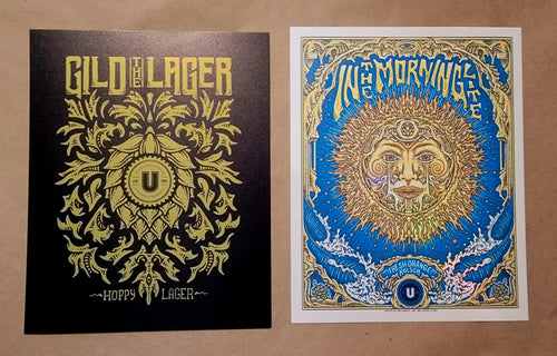 Union Craft Beer Art Foil Set Halloween 2025