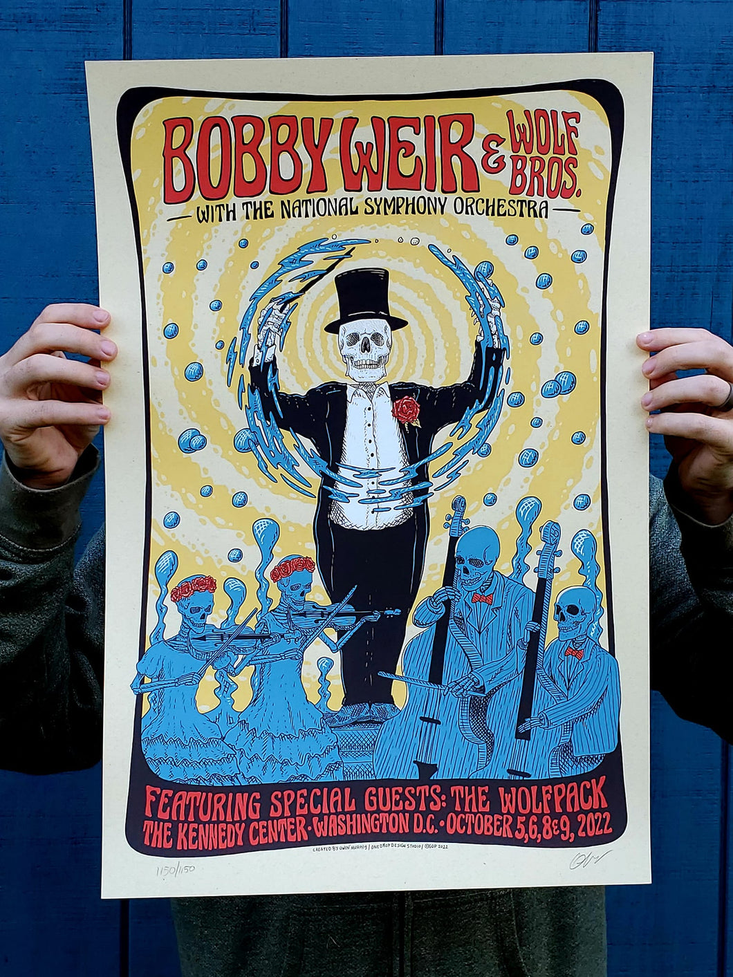 Bobby Weir & Wolf Bros with the NSO Kennedy Center Poster